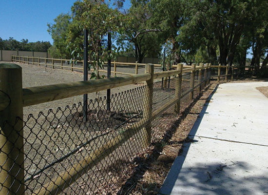 PERMAPole Double Rail Homestead Fencing